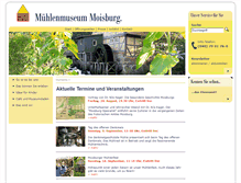 Tablet Screenshot of muehlenmuseum-moisburg.de